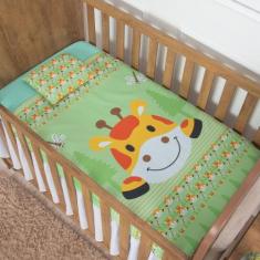 Jogo De Lençol Para Berço Kit 03 Peças Para Quarto de Menino Estampas 