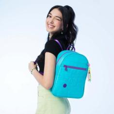 Bolsa mochila de costas  luluca  azul  lu2864az - SEMAX