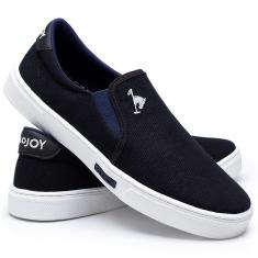 Tênis Iate Masculino Polo Joy Em Lona-Masculino