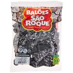 Balão N.11 Cha Revelacao - Pacote com 25, São Roque