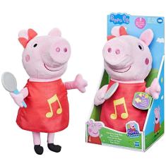 Boneca Peppa Musical Peppa`S Adventures F2187 Hasbro - 28 Cm