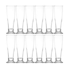 Conjunto De Copos De Vidro Para Cerveja 12 Peças 300 Ml