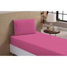 Lençol solteiro avulso com elástico inteiro em volta capricho luxo - P