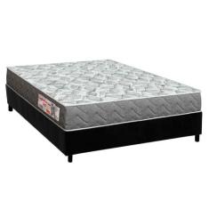 Conjunto Box Casal: Colchão Espuma Orthoflex D23 ComfortPedic + Base C
