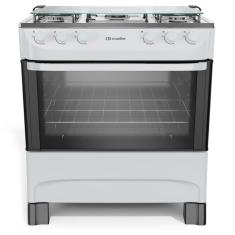 Fogão Mueller 5 Bocas Branco Acendimento Manual Mfi5ba