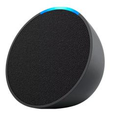 Smart Speaker Amazon Echo Pop 1 Geração Com Alexa Preto