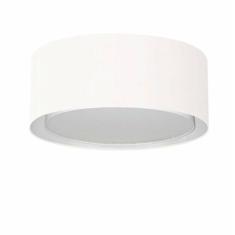 Plafon Cilíndrico Duplo Vivare Md-3036 Cúpula em Tecido 50x25cm - Bivolt