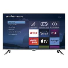 Smart TV 32 Britânia BTV32G7PR2CSGBLH LED Dolby Audio, Bivolt