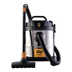 Aspirador de Pó e Água WAP GTW Inox 12 1400W 12L com Soprador e Acessórios para Limpeza