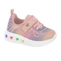 Tênis Molekinha Multicor Brilho - Infantil-Feminino