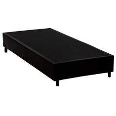 Cama Box Base Solteiro Universal Courano Black (78x188x20) - Costa Ric