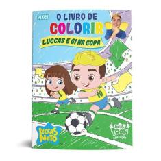 Livro - O livro de colorir Luccas e Gi na Copa - Pixel