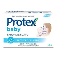 Sabonete Barra Protex Baby Proteção Delicada 85g, 1, 85g
