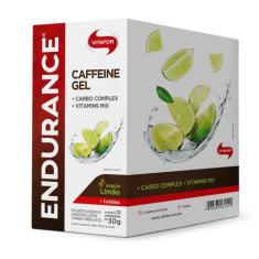 Endurance Caffeine Gel Limão Caixa Com 12 Saches 30G Vitafor