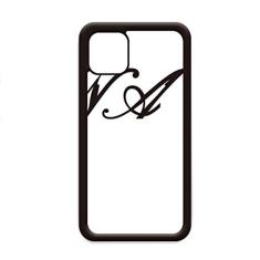 Capa Grandma Curlicue Letras Padrão Presente para iPhone 12 Pro Max Capa para Apple Mini Mobile Case