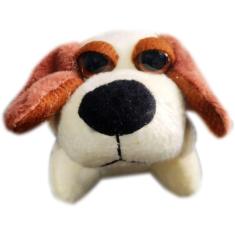 Cachorro Pelucia Chaveiro Sentado Cachorrinho Lembrancinha - 7cm