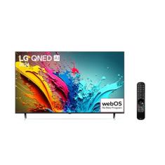 Smart TV 4K 55" LG QNED 55QNED85T Processador α8 AI Painel 120Hz Quantum Dot Nanocell Local Dimming Design Super Slim FreeSync webOS 24