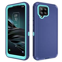 Asuwish Capa de celular para Samsung Galaxy A42 5G Capa de celular híbrida resistente à prova de choque à prova de quedas acessórios móveis de corpo inteiro resistente Glaxay A 42 G5 Gaxaly 42A S42 4G