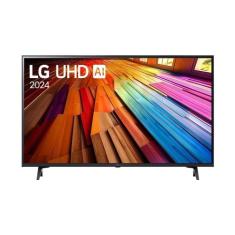 Smart TV 43" LCD LED LG 43UT8000PSA - 4K UHD, ThinQ AI, Bluetooth, 3 H