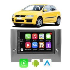 Kit Multimidia Carplay Android Auto Fiat Stilo 2003 A 2010 Em Diante 7