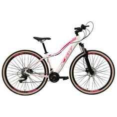 Bicicleta Feminina Aro 29 Ksw Mwza 24v K7 Câmbios Shimano Freio Hidráu