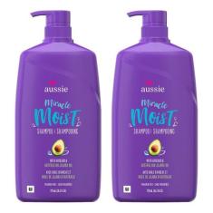 Shampoo Aussie Miracle Moist 778 Ml - 2 unidades