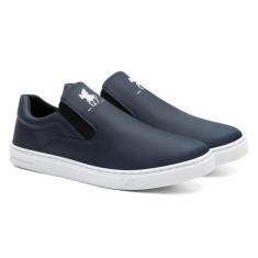 Tênis Sapatênis slip on Masculino Pollo Plus - polo plus, Azul, 39