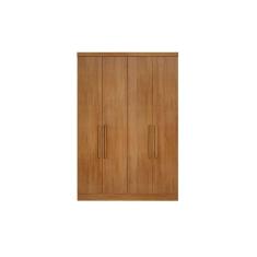 Módulo De Quarto Solteiro Guarda Roupa Rizon C- 4 Portas E 3 Gavetas Freijó Cumaru - Novo Horizonte