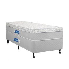 Cama Box + Colchão Netsono Solteiro Class One Face Tecnopedic 100x200x52cm