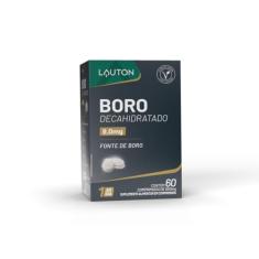 Boro Decahidratado 8,0mg 60 Cps- Lauton