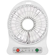 Ventilador De Mesa Portátil Recarregável Usb Luatek Ls902