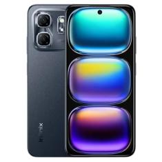 Infinix Hot 50i, 4GB + 4GB RAM 256GB, Tela 6.7" 120Hz, Câmera 48MP (Preto)