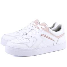Tênis Casual Mr. Gutt De Couro Branco, Bege, Mulher, 36