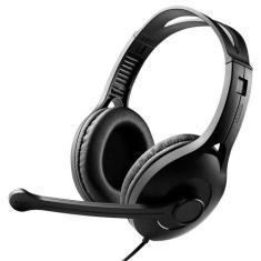 Headset Edifier Over USB Áudio Digital Microfone K800 USB, Preto