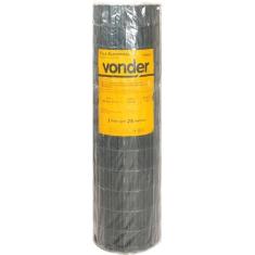 Tela Alambrado Verde 100x50x2,5mm 1,2x25 metros - Vonder