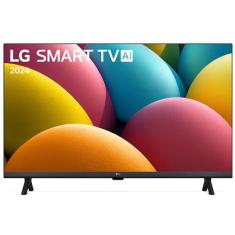 Smart TV LG 32'' HD 32LR600B 2024, WiFi 5, Bluetooth 5.0, HDR10 Pro, C