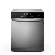 Lava-Louças de Bancada Brastemp BLF08BS 8 Serviços Cinza com Programas Dia-A-Dia Pesado Delicado Rápido Econômico