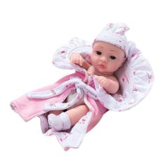 Bonecas de bebê renascidas macias de 11 polegadas Lifelike Sleeping Real Baby Dolls Brinquedo recém-nascido
