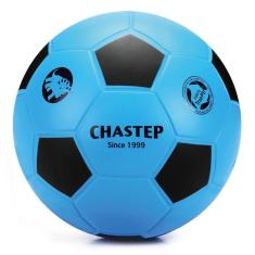 Bola de futebol de espuma Chastep para crianças ou iniciantes 20 cm azul/preta