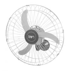 Ventilador De Parede Oscilante 60 Cm Bivolt Zincado