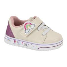 Tênis Menina Bebe Molekinha 2131.1125 Tiras Duplas Aderentes-Feminino