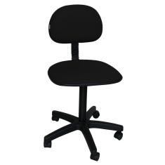 Cadeira secretaria pistão fixo giratória assento e enconto espu