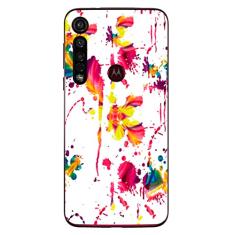 Capa Adesivo Skin205 Verso Para Motorola Moto G8 Plus