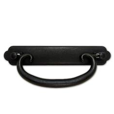 Puxador Rustico Preto Para Moveis Puxador Alça Gaveta Kit 6 Unid