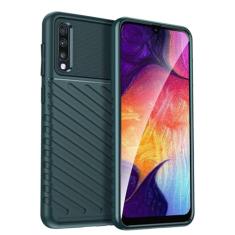 Capas para Samsung Galaxy A30S.Caso básico,Botão de pressão flexível / 360 ° Proteção completa,Sensação arenácea