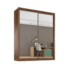 Guarda Roupa Zurique 2 Portas Espelhadas MDF - Móveis Europa - Moveis 