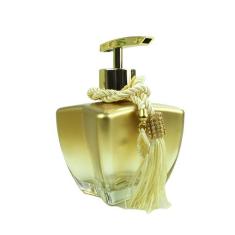 Kit 01 vidros estrela degrade 280 ml + válvula sabonete cromado + ping