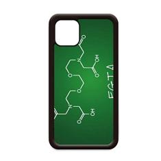 Química EGTA fórmula estrutural química para iPhone 12 Pro Max capa para Apple Mini Mobile Case