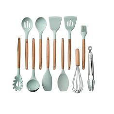 Kit 12 Peças Utensílios de Cozinha (Verde)