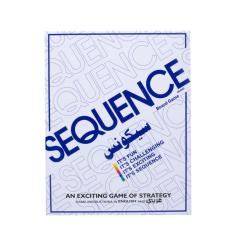 JOGO SEQUENCIAL com Tabuleiro Dobrável, Cartas e Chips